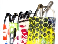alisaburke Painted Canvas Glasses Case